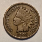 Nicer Low Mintage 1909 Indian Head Cent