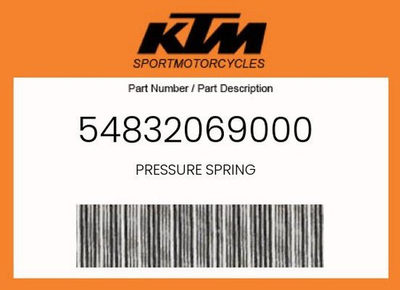 #ad #ad KTM Genuine Pressure Spring 54832069000 $12.05