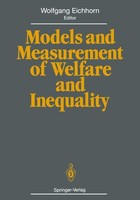 Models And Measurement Of Welfare And Inequality Wolfgang Eichhorn