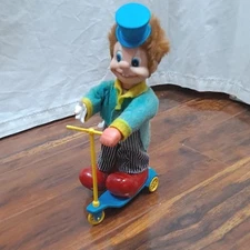 Vintage Clown doll Toy Juguetes Feber Made in Spain