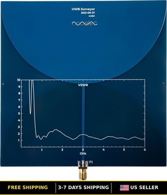 Compact Low-Profile Biconical Antenna for UWB Surveying - Wide Bandwidth