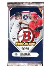 1x Hobby Pack from 2025 Bowman Draft Baseball