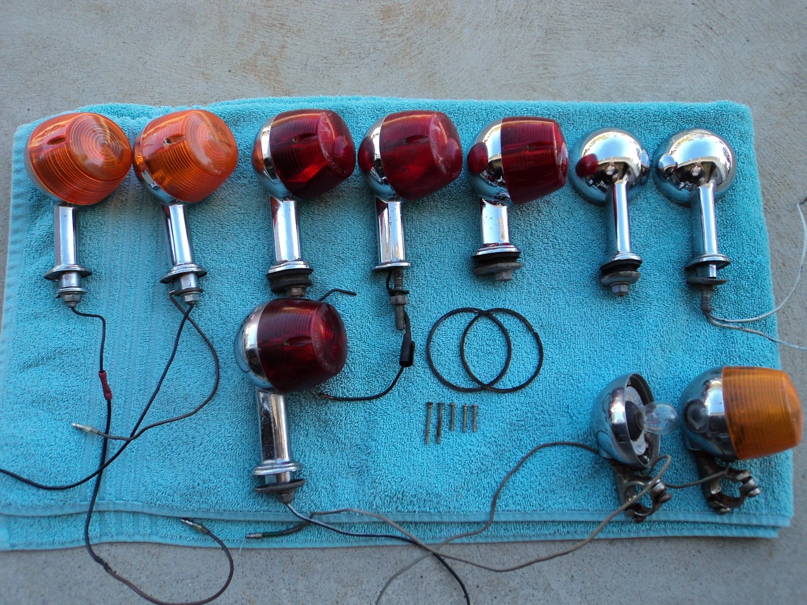 Yamaha Enduro Turn Signals "Lot", AT-1, CT-1, DT-1, RT-1