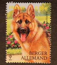 Timbre - FRANCE - Berger allemand - Neuf ** - YT4546 (de feuillet) - 2011