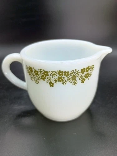 Pyrex Vintage Crazy Daisy "Spring Blossom" Creamer #722 Corning Corelle USA