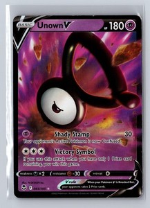 unknown pokemon card price Unown V & Vstar 065/195- Silver Tempest - Ultra Rare Lot that attack does 10 more damage for each damage counter on Unown [A] Unown 2005 EX: Unseen Forces