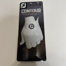 Footjoy Contour FLX Men's Golf Glove LARGE /XL Regular Left - Pearl New