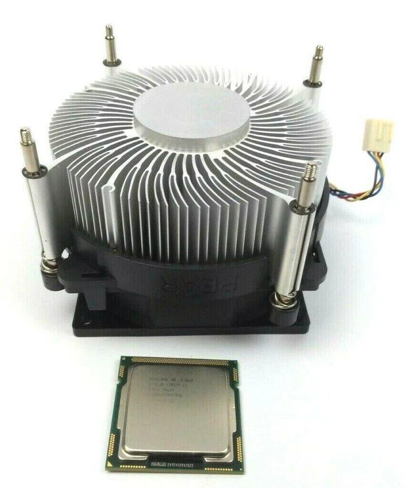 Intel Core i7 860 2.80 GHz Quad Core CPU 8MB Cache LGA1156 with Heatsink and Fan - Image 3 of 4