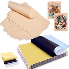 30Pcs Tattoo Transfer Paper And Fake Skin Practice Kit For Artists And Beginners