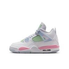 Nike Air Jordan 4 Retro GS Valentine's Day White Soft Pink Blue IB7068-100