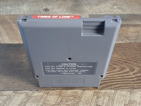 Times of Lore (Nintendo NES) Authentic - Game Only - Tested