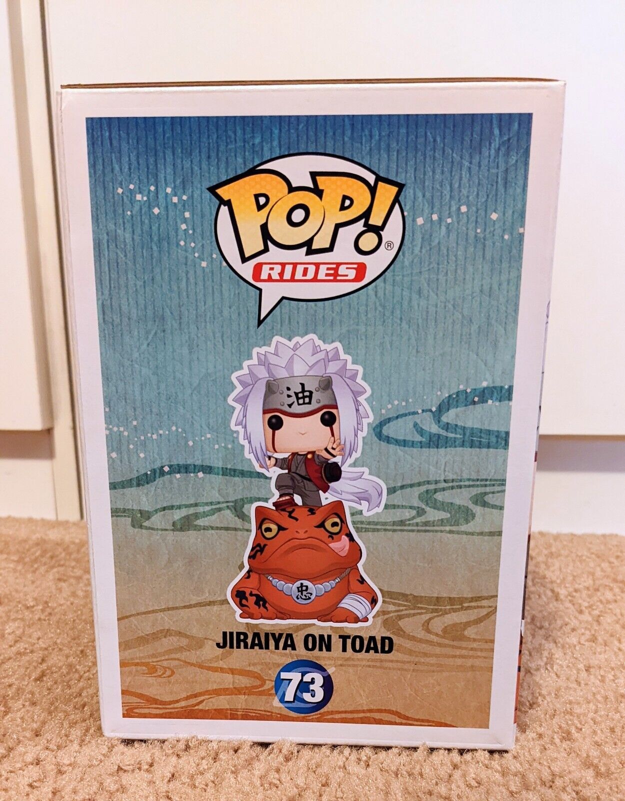 Funko Pop Desenho/Animação - Naruto Shippuden - Jiraya On Toad 73 (Hot  Topic)