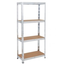 GARAGE SHELVES SHELVING 5/4 TIER UNIT RACKING BOLTLESS HEAVY DUTY STORAGE SHELF