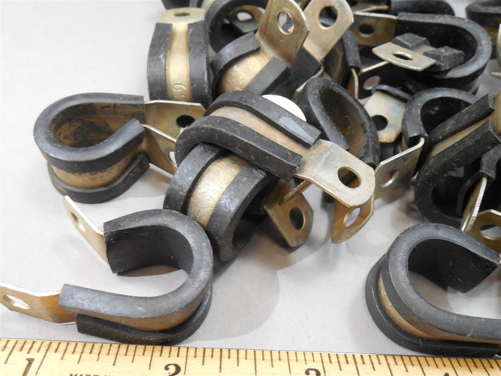 50 Mil Spec MS21919G9 PClamp Wire Support Cushioned Loop Wire Loom eBay