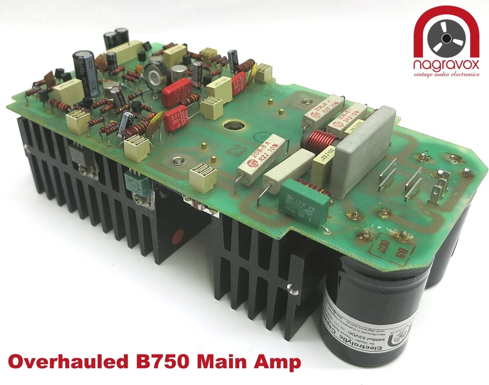 Revox B750 amplifier FULL service overhaul restoration repair kit - Image 3 of 3