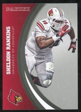 2016 Panini Collegiate Louisville Sheldon Rankins Silver Parallel #28