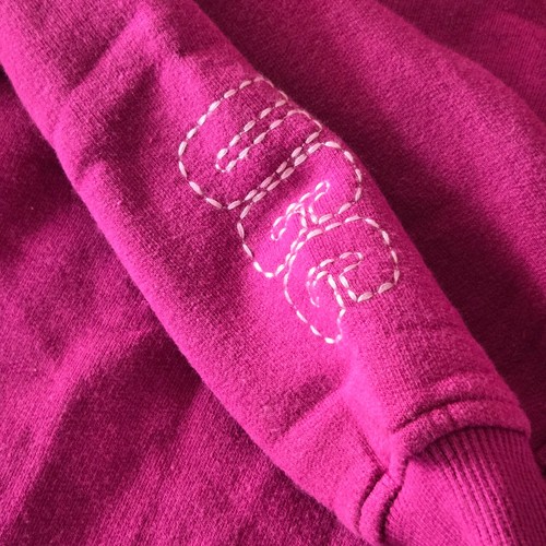 NWOT WOMENS MEDIUM WILD VIOLET UGG SIMONE BOYFRIEND HOODIE OVERSIZED SWEATSHIRT - Picture 3 of 6