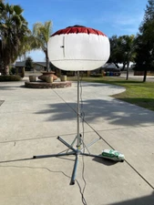 Multiquip GB8LED Diffuser Balloon Light Tower 800W LED w/ Pentapod Stand