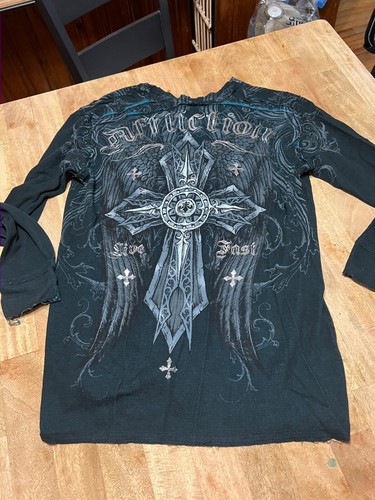 affliction t shirt lot