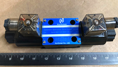 NORTHMAN SWH-G02-C3-D24-20-N Solenoid Operated Directional Valve - New