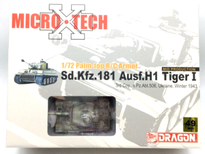 Dragon Micro X Tech 1/72 R/C Armor TIGER I Sd.Kfz.181 Ausf.H1