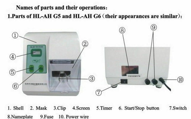 圖片 31 - 40W Dental Digital LCD Amalgamator Amalgam Mixer Capsule Blending HL-AH G5 US CE