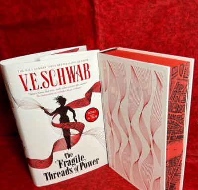 New SIGNED The Fragile Threads of Power V.E. Schwab Waterstones Edition VE