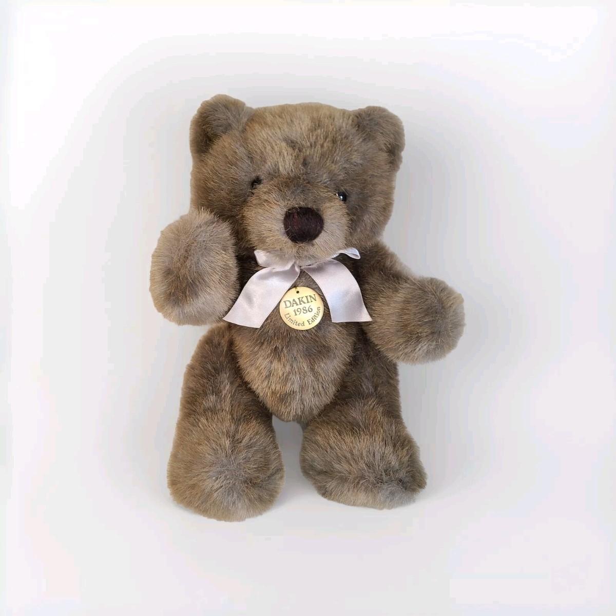 Dakin Baron Bear Plush 1986 Limited Edition Brown Teddy Bear