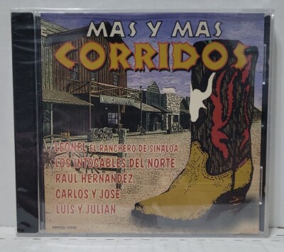 Mas Y Mas Corridos by Various Artists (CD 707391034620) *NEW*