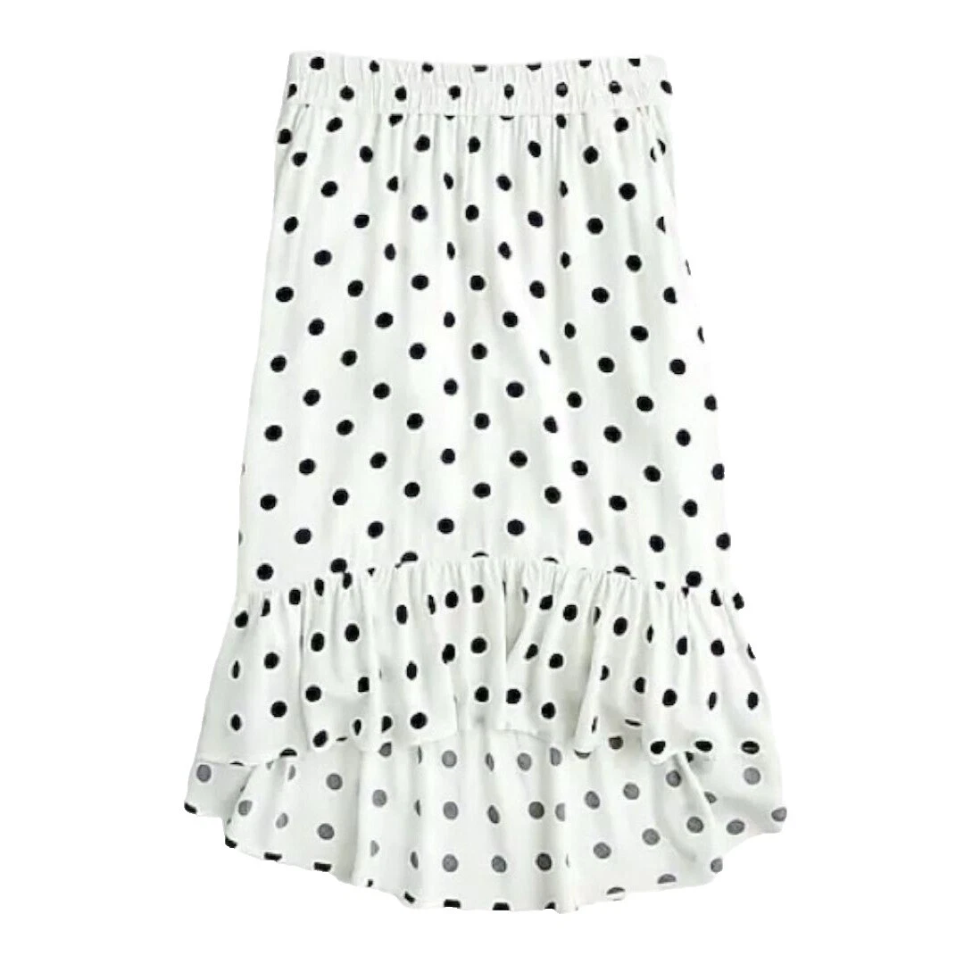 J。 Crew 圆点裙子