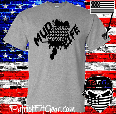 t shirt,Mud Life,4x4,Off Road,Two Tracking,Country Life,Mudding,four wheel