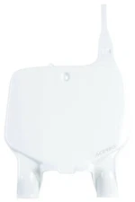 Acerbis 2042300002 Front Number Plate White
