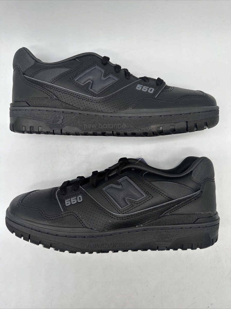 New Balance 550 Triple Black BB550BBB Men's Size 9.5 | eBay