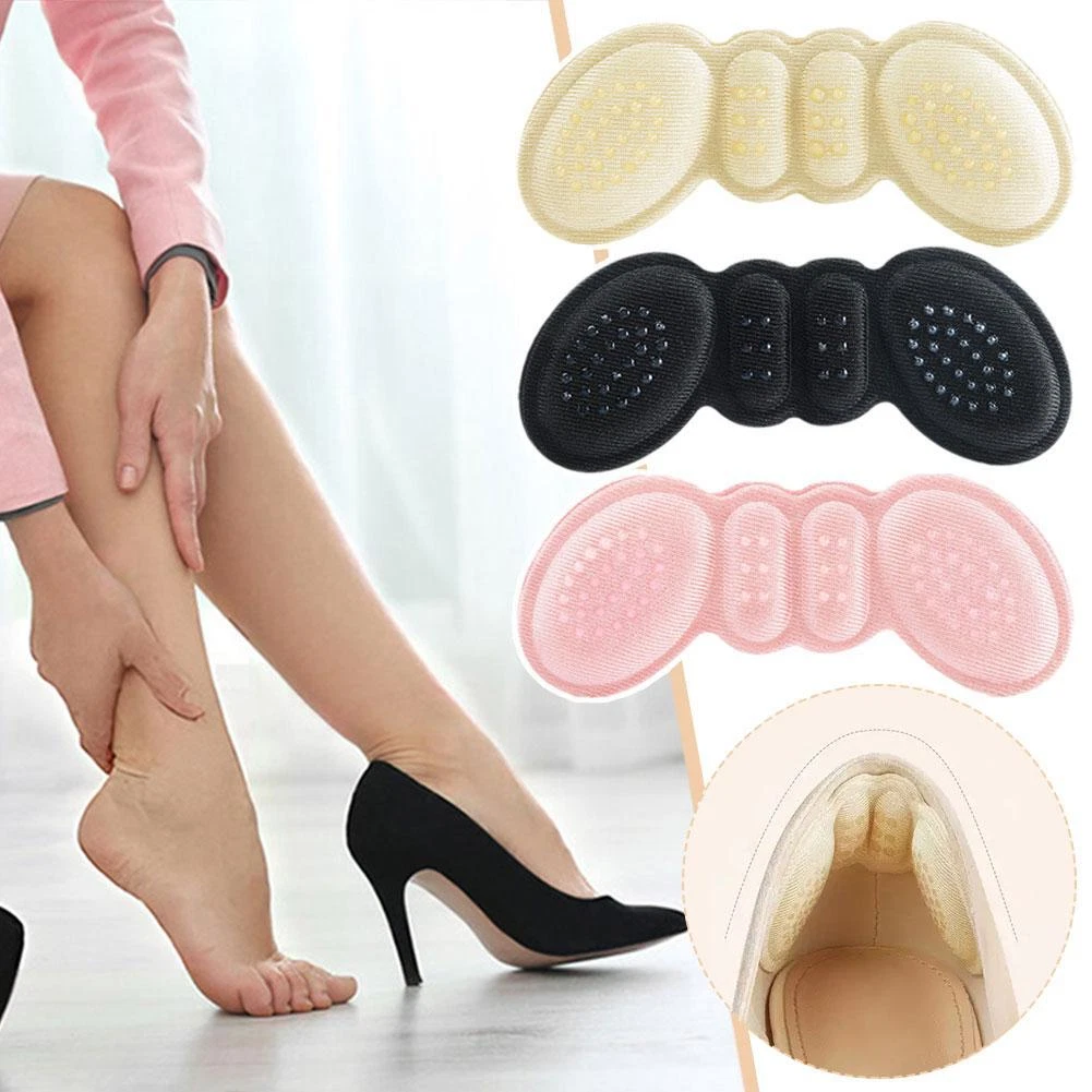 Amazon.com: Heel Grips Liner Cushions Inserts for Loose Shoes, Heel Pads  Snugs for Shoe Too Big Men Women, Filler Improved Shoe Fit and Comfort,  Prevent Heel Slip and Blister (4 Pairs) (Black) :