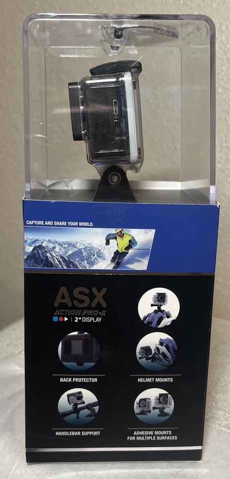 Multi-Purpose 1080P Full HD Waterproof Action Sport Camera With Accessories New - Image 2 of 4