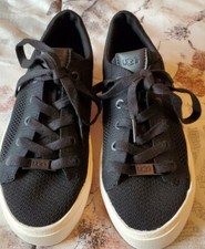 UGG Women's Zilo Knit Sneakers Shoes Sz 5 Black Brand New BGrade