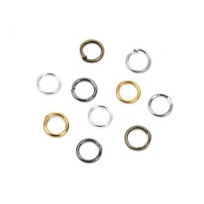 Jump Ring Split Rings Connectors Jewelry Findings Making 4 5 6 8 10mm 200Pcs/Lot
