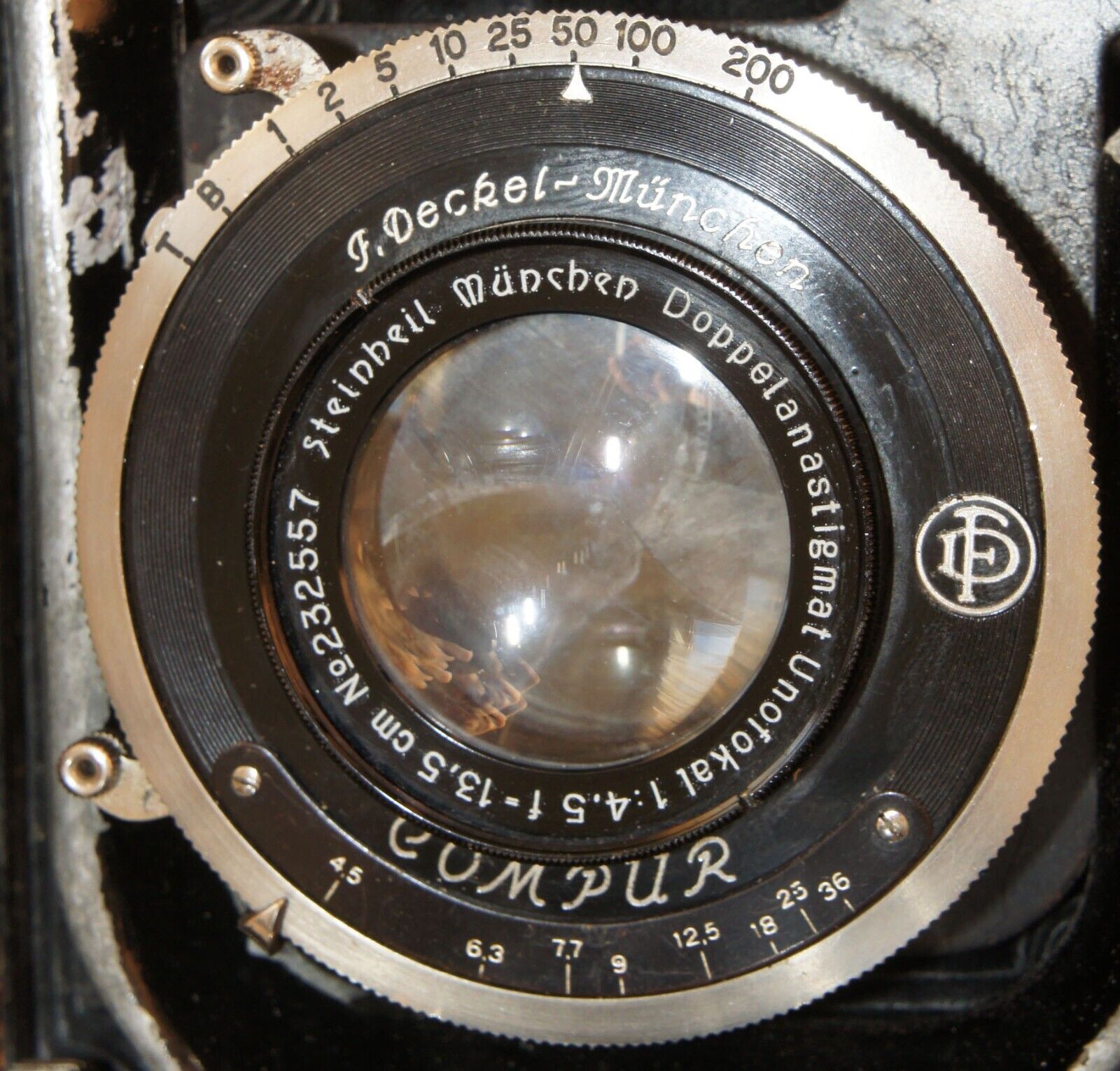 Oneerlijkheid Trappenhuis Fobie STEINHEIL DOPPEL ANASTIGMAT UNOFOCAL F=13.5 cm F4.5 lens COMPUR + SUPER  BONUS! | eBay