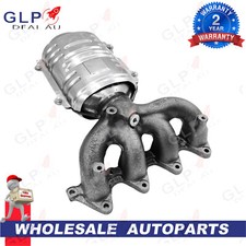 Exhaust Manifold W/Catalytic Converter For Kia Rio Hyundai Accent 2006-2011 1.6L