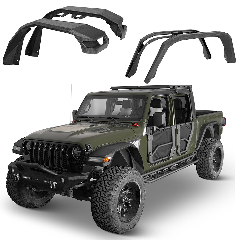 【新品】Jeep Gladiator JTハイフェンダー用 4本セット 新品】Jeep Gladiator JTハイフェンダー用 4本セット - メルカリ