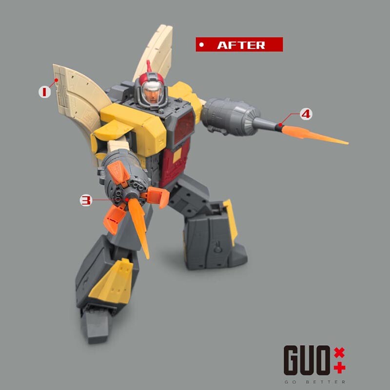 3D DIY Filler Upgrade Kits For NA Omega Supreme GO BETTER STUDIO