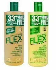 Original Revlon Flex Dry Damaged Shampoo  Extra Body Conditioner 592 ml / 20 oz