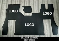 SCANIA S NEXT GEN RHD FAUX LEATHER FLOOR MAT FLAT FLOOR SWIVEL CAPTAIN SEAT