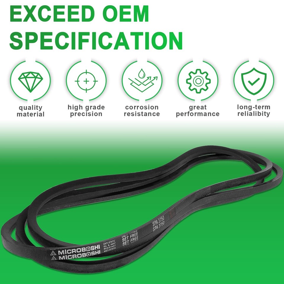 Pizgear Rasenmäher-Keilriemen - Passend Für John Deere & Mehr