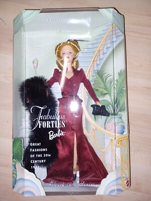 Barbie Puppe Great Fashions of the 20th Century 1940s 1999