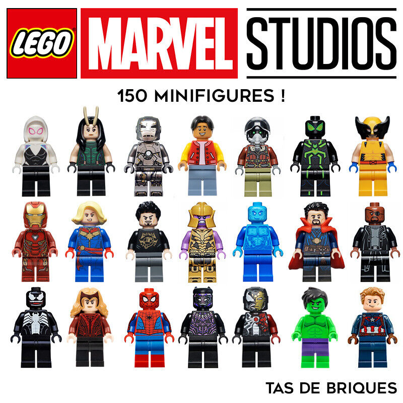 LEGO MARVEL Super Heroes Minifigures - Neuf / New - 150 modèles aux choix