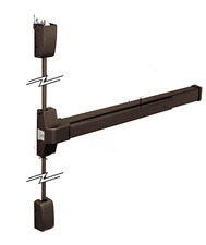 CRL DL750SV37DU Dark Bronze DL750SV Surface Vertical Rod Panic Exit Device