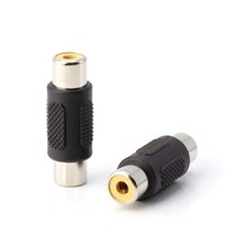 Rca Adapter Female To Female Coupler Extender Barrel Audio Video Rca Connectors
