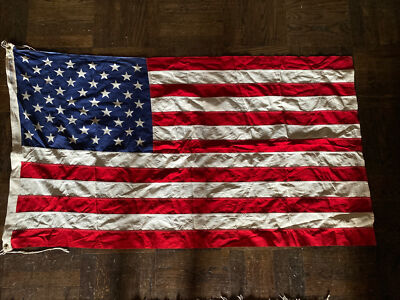 Vintage United States Flag - Stitched - Everwear - 100% Cotton - 3