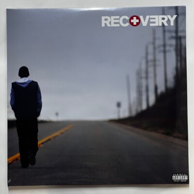 Eminem Recovery 2LP Vinyl Limited Black 12'' Record